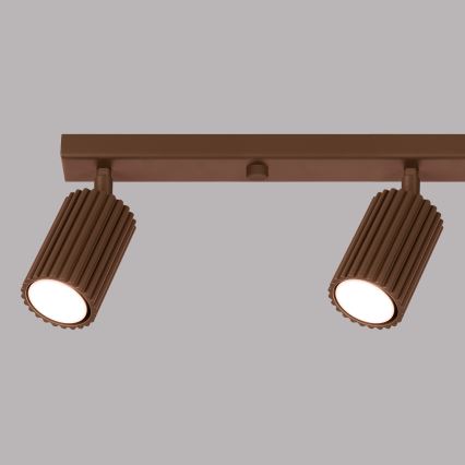 Brilagi - LED spot svetiljka CRESTO 4xGU10/10W/230V braon