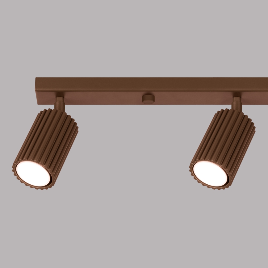 Brilagi - LED spot svetiljka CRESTO 4xGU10/10W/230V braon