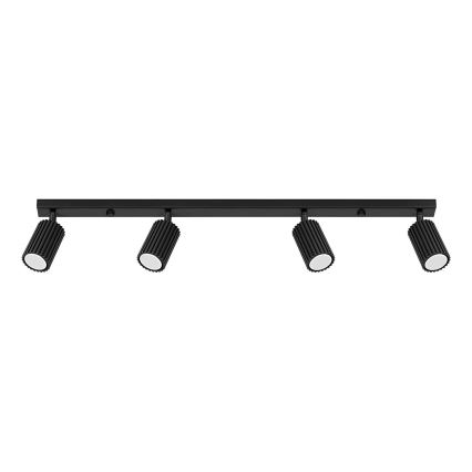 Brilagi - LED spot svetiljka CRESTO 4xGU10/10W/230V crna