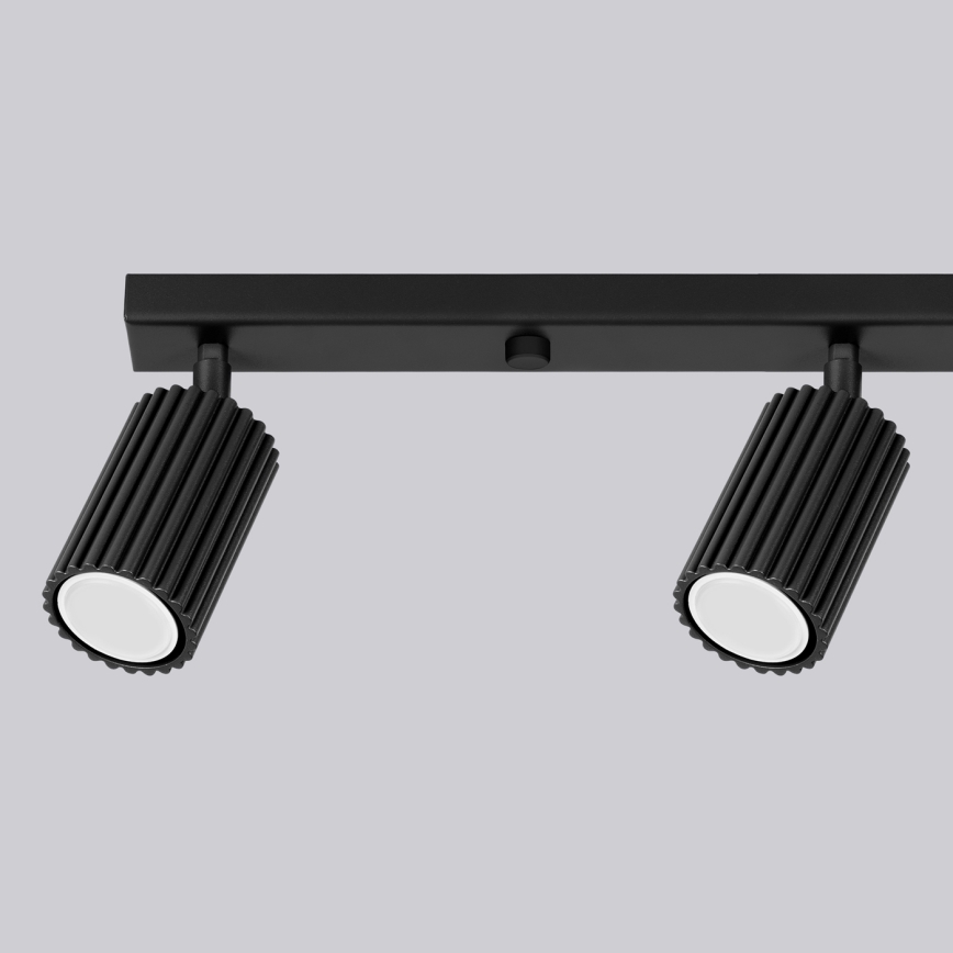 Brilagi - LED spot svetiljka CRESTO 4xGU10/10W/230V crna