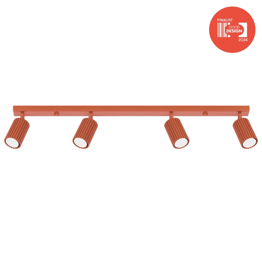 Brilagi - LED spot svetiljka CRESTO 4xGU10/10W/230V crvena