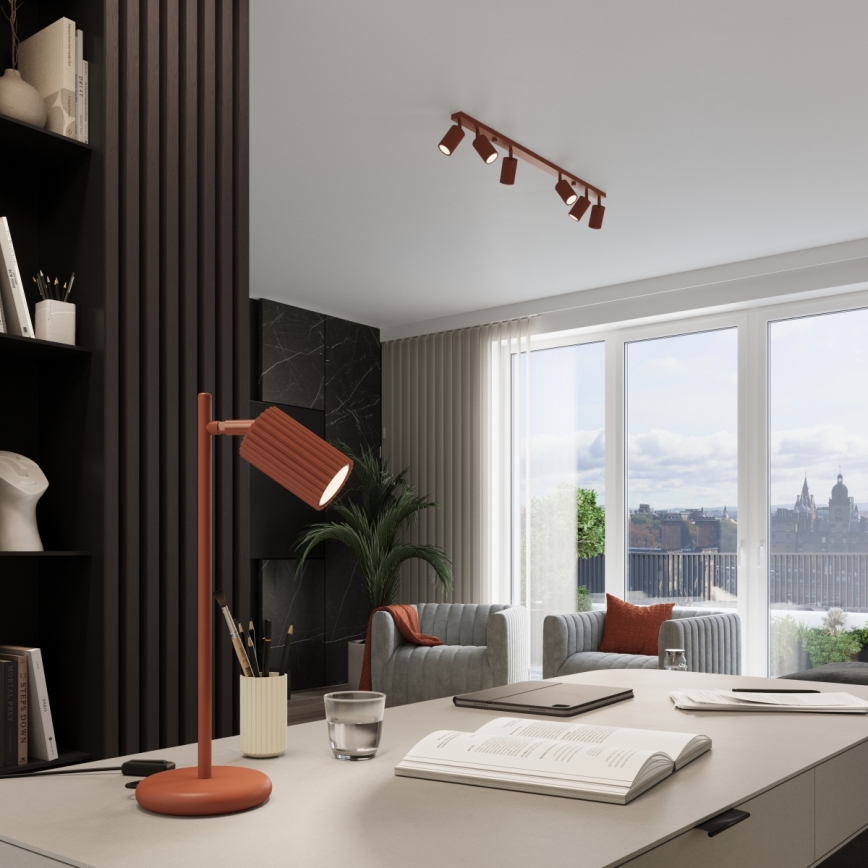 Brilagi - LED spot svetiljka CRESTO 4xGU10/10W/230V crvena