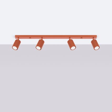 Brilagi - LED spot svetiljka CRESTO 4xGU10/10W/230V crvena