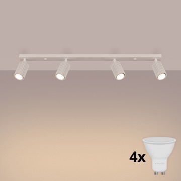 Brilagi - LED spot svetiljka CRESTO 4xGU10/10W/230V krem