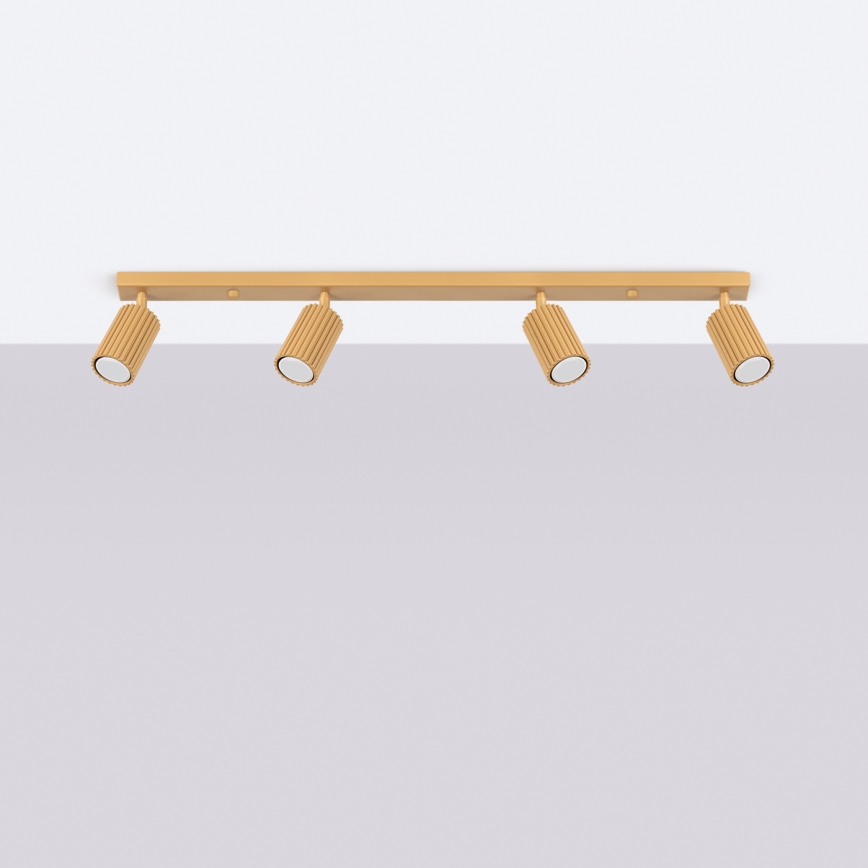 Brilagi - LED spot svetiljka CRESTO 4xGU10/10W/230V zlatna