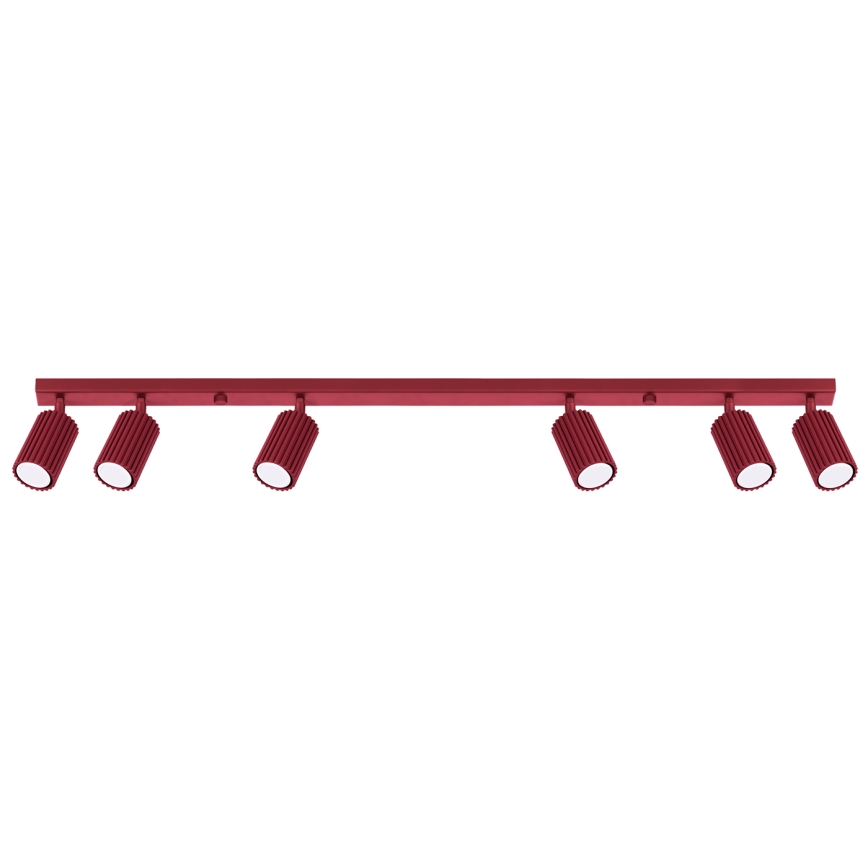 Brilagi - LED spot svetiljka CRESTO 6xGU10/10W/230V bordo