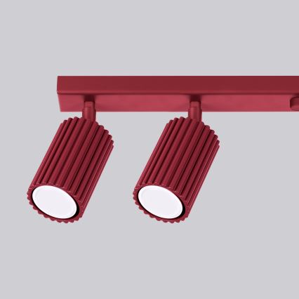Brilagi - LED spot svetiljka CRESTO 6xGU10/10W/230V bordo