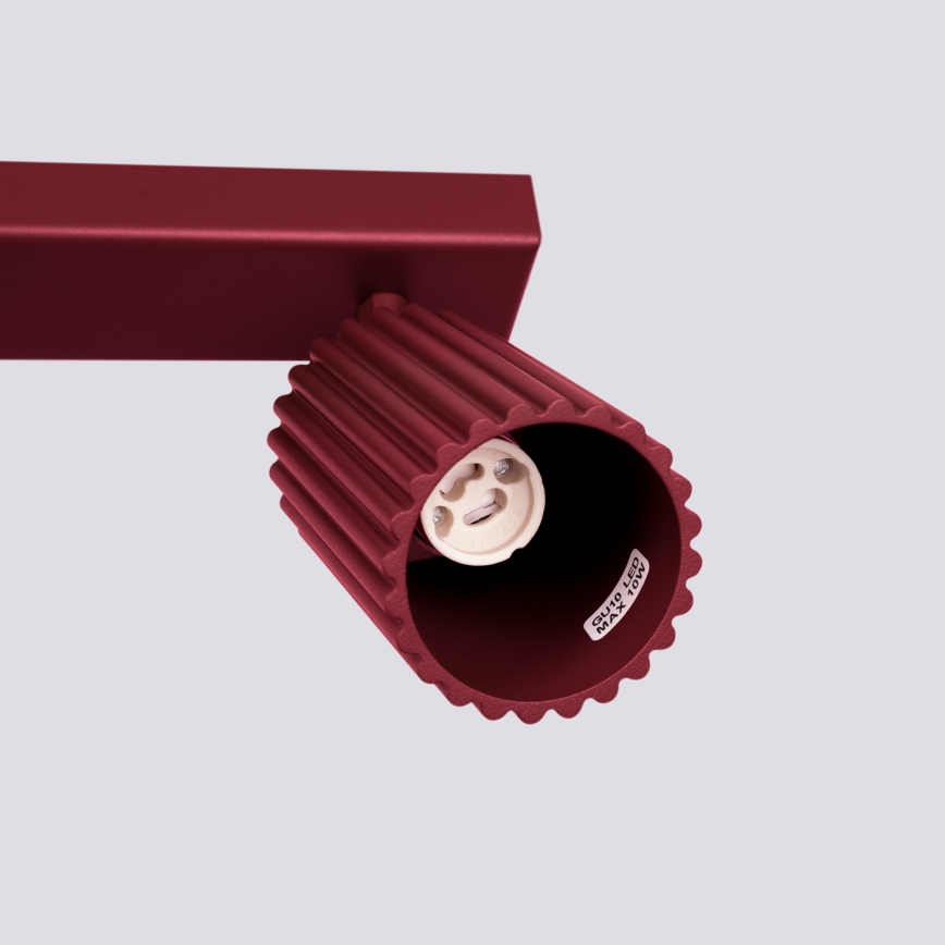 Brilagi - LED spot svetiljka CRESTO 6xGU10/10W/230V bordo