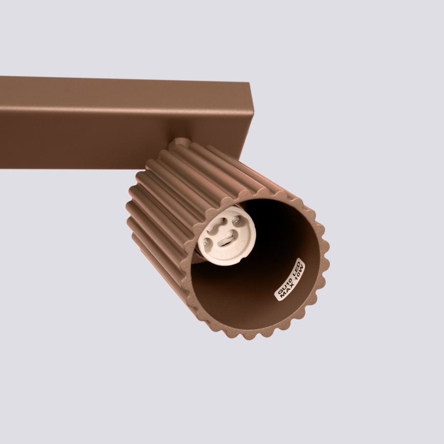 Brilagi - LED spot svetiljka CRESTO 6xGU10/10W/230V braon