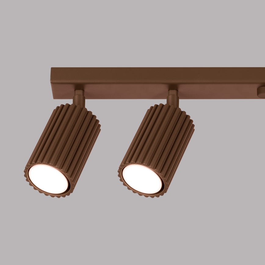 Brilagi - LED spot svetiljka CRESTO 6xGU10/10W/230V braon