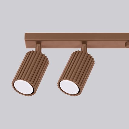 Brilagi - LED spot svetiljka CRESTO 6xGU10/10W/230V braon