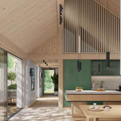 Brilagi - LED spot svetiljka CRESTO 6xGU10/10W/230V crna