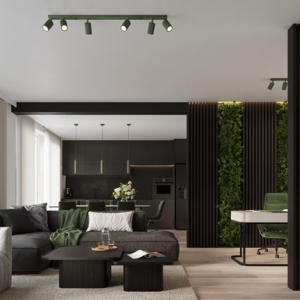 Brilagi - LED spot svetiljka CRESTO 6xGU10/10W/230V zelena