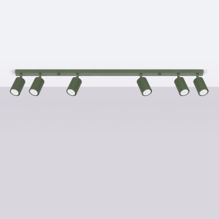 Brilagi - LED spot svetiljka CRESTO 6xGU10/10W/230V zelena