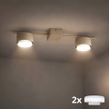 Brilagi - LED spot svetiljka MONO 2xGX53/13W/230V bež