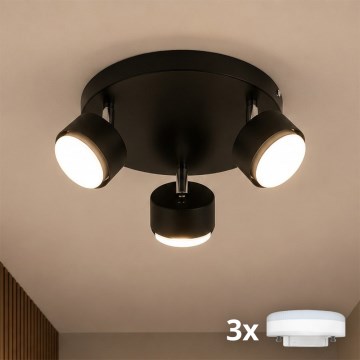 Brilagi - LED spot svetiljka MONO 3xGX53/30W/230V crna