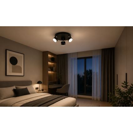 Brilagi - LED spot svetiljka MONO 3xGX53/30W/230V crna