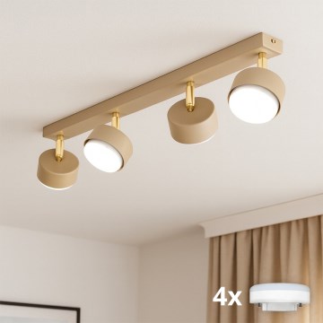 Brilagi - LED spot svetiljka MONO 4xGX53/12W/230V bež
