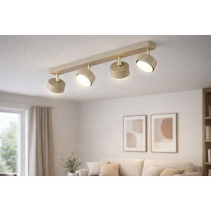 Brilagi - LED spot svetiljka MONO 4xGX53/13W/230V bež