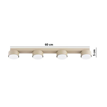BRILAGI - LED spot svetiljka MONO 4xGX53/30W/230V bež
