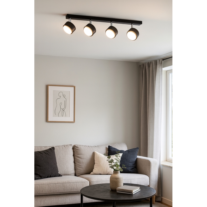 Brilagi - LED spot svetiljka MONO 4xGX53/30W/230V crna