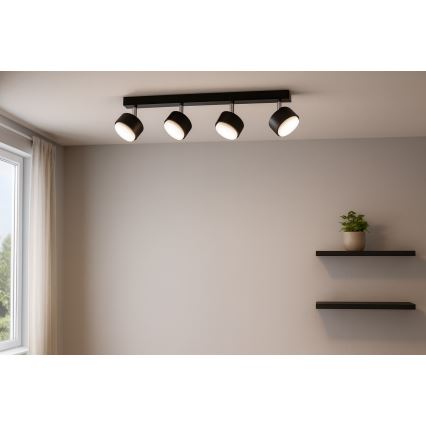 Brilagi - LED spot svetiljka MONO 4xGX53/30W/230V crna