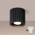Brilagi - LED spot svetiljka SFERA 1xGU10/10W/230V prečnik 10 cm crna