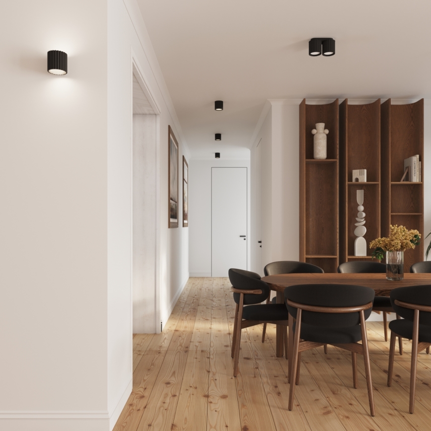 Brilagi - LED spot svetiljka SFERA 1xGU10/10W/230V prečnik 10 cm crna