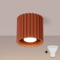 Brilagi - LED spot svetiljka SFERA 1xGU10/10W/230V prečnik 10 cm crvena