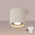Brilagi - LED spot svetiljka SFERA 1xGU10/10W/230V, prečnik 10 cm, krem