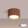 Brilagi - LED spot svetiljka SFERA 1xGX53/30W/230V, prečnik 10 cm, braon