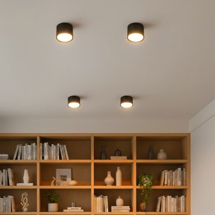 Brilagi - LED Spot svetiljka SMOOTH 1xGX53/15W/230V crna