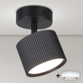 BRILAGI - LED Spot svetiljka STRIPY 1xGX53/15W/230V pr. 82 mm crna