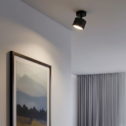 BRILAGI - LED Spot svetiljka STRIPY 1xGX53/15W/230V pr. 82 mm crna