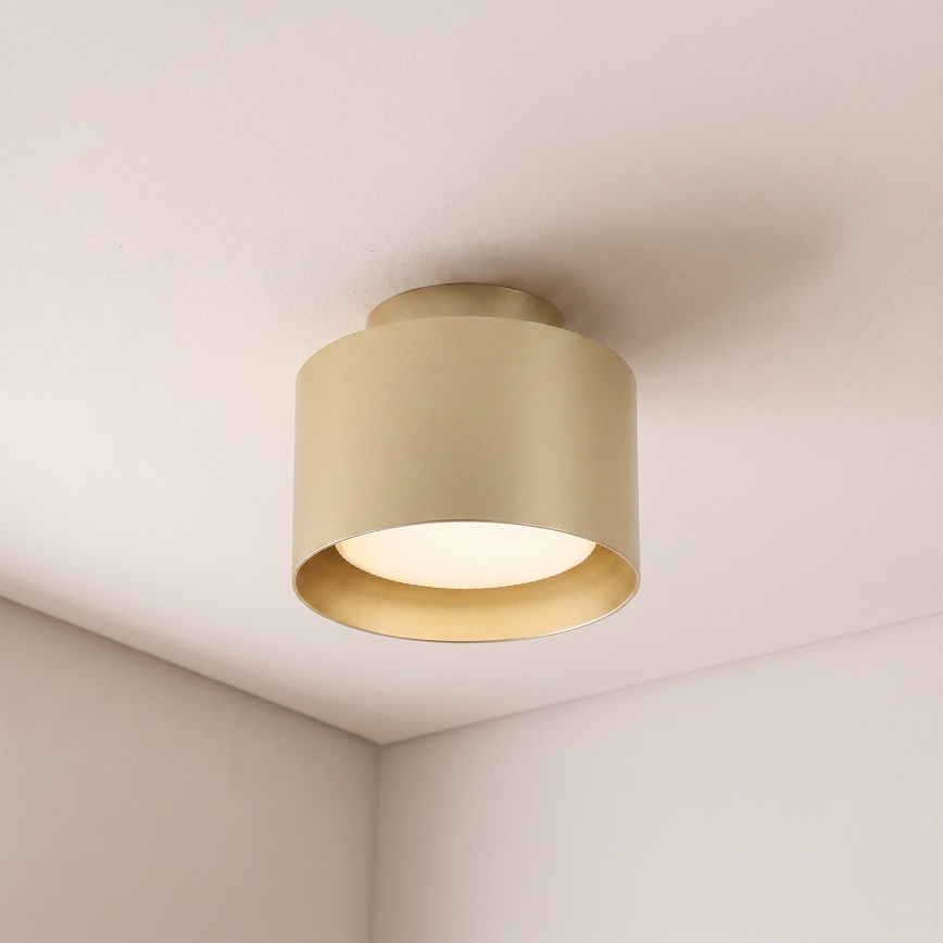 BRILAGI - LED spot svetlo BACKLIT 1xGX53/15W/230V + LED/3W, prečnik 10 cm, zlatna