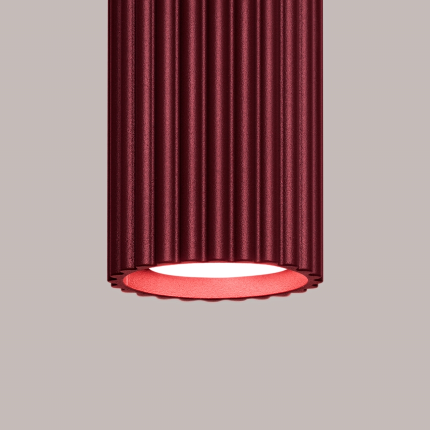 Brilagi - LED spot svetlo CRESTO 1xGU10/10W/230V 10 cm bordo