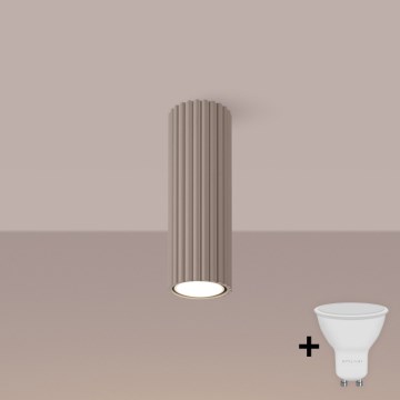 Brilagi - LED spot svetlo CRESTO 1xGU10/10W/230V 20 cm taupe