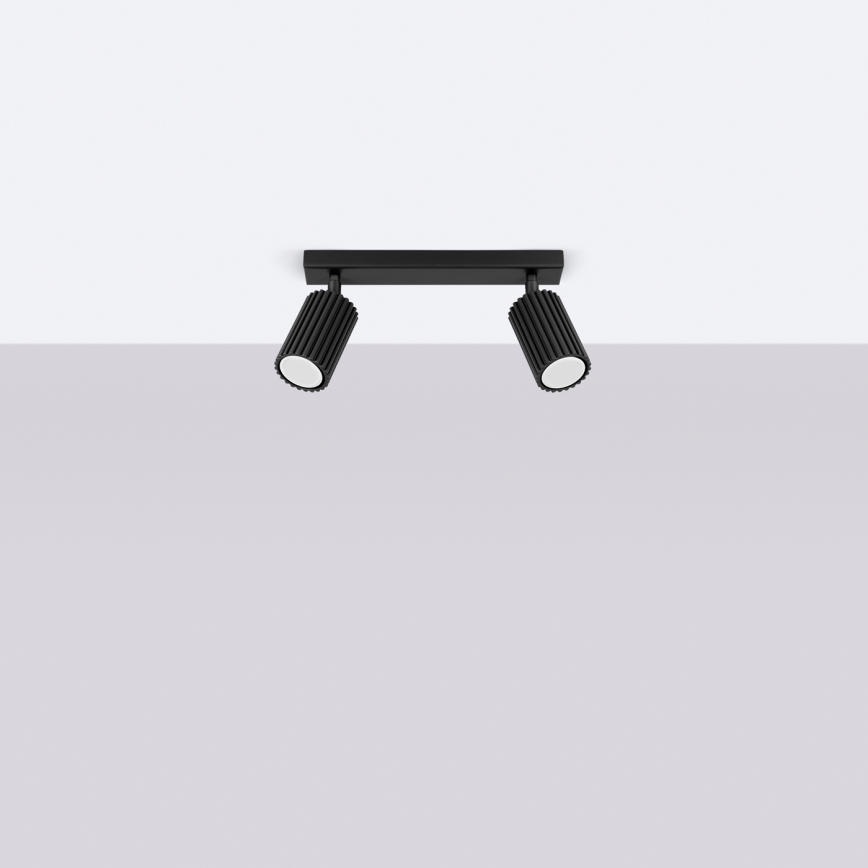 Brilagi - LED spot svetlo CRESTO 2xGU10/10W/230V crna