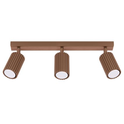 Brilagi - LED spot svetlo CRESTO 3xGU10/10W/230V braon