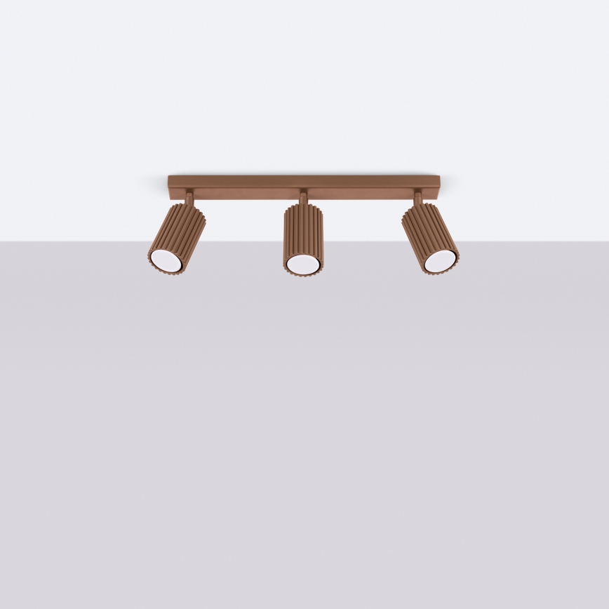 Brilagi - LED spot svetlo CRESTO 3xGU10/10W/230V braon