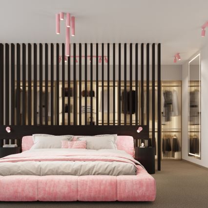 Brilagi - LED spot svetlo CRESTO 3xGU10/10W/230V ružičasta