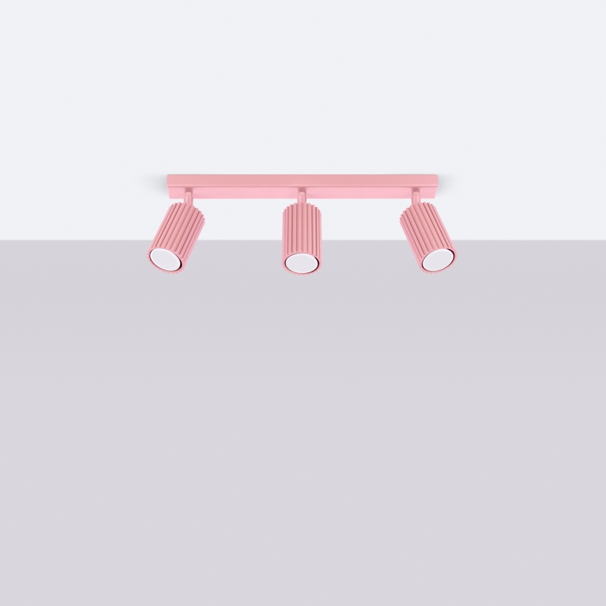 Brilagi - LED spot svetlo CRESTO 3xGU10/10W/230V ružičasta