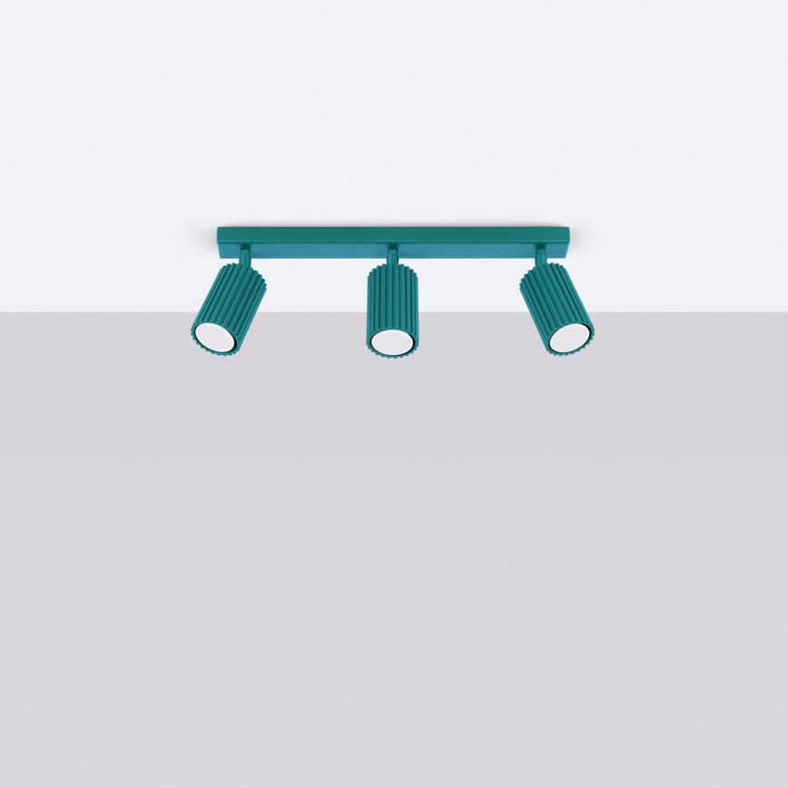 Brilagi - LED spot svetlo CRESTO 3xGU10/10W/230V tirkizno