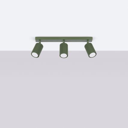 Brilagi - LED spot svetlo CRESTO 3xGU10/10W/230V zeleno