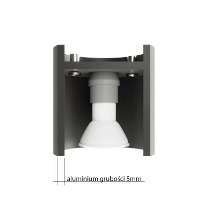 Brilagi -  LED spot svetlo FRIDA 1xGU10/7W/230V sivo