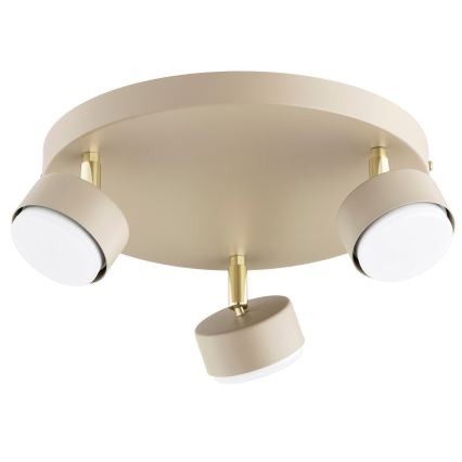 Brilagi - LED spot svetlo MONO 3xGX53/30W/230V bež/zlatno