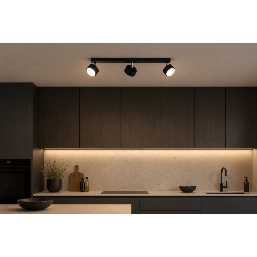 Brilagi - LED spot svetlo MONO 3xGX53/30W/230V crna