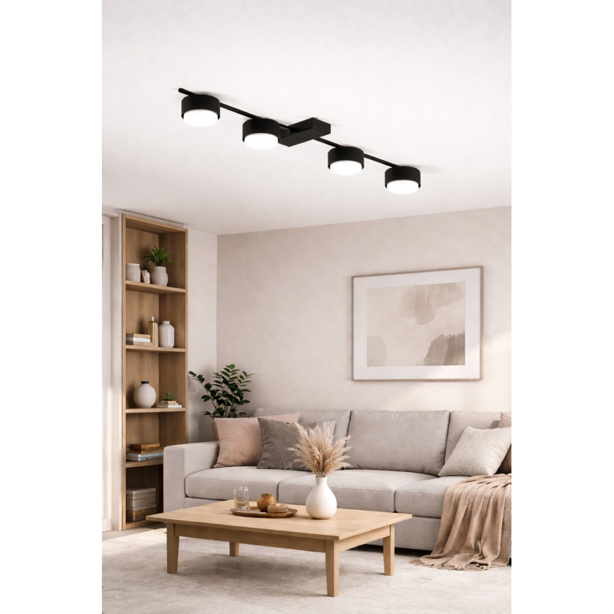 Brilagi - LED spot svetlo MONO 4xGX53/12W/230V crna