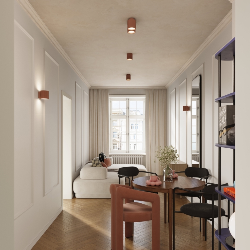 Brilagi - LED spot svetlo SFERA 1xGU10/10W/230V prečnik 10 cm braon