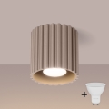Brilagi - LED spot svetlo SFERA 1xGU10/10W/230V prečnik 10 cm taupe